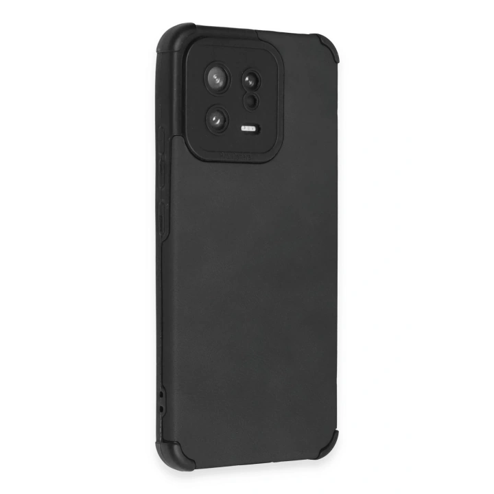 BFS  Xiaomi Mi 13 Kılıf Loop Deri Silikon - Siyah