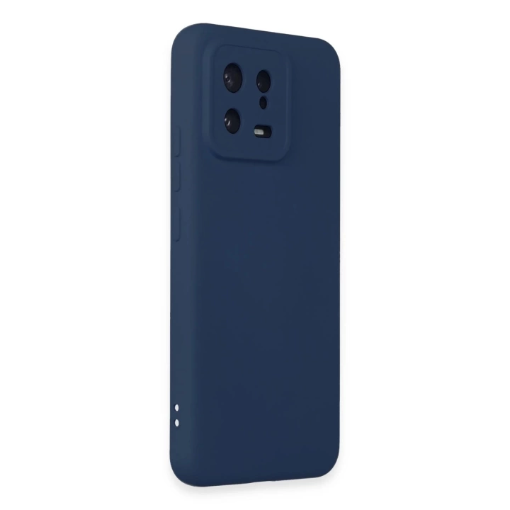 BFS  Xiaomi Mi 13 Kılıf Nano içi Kadife Silikon - Lacivert