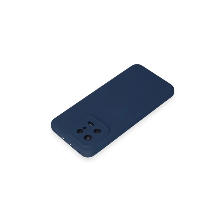 BFS Xiaomi Mi 13 Kılıf Nano içi Kadife Silikon - Lacivert