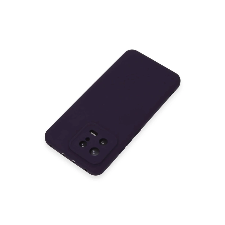 BFS  Xiaomi Mi 13 Kılıf Nano içi Kadife Silikon - Mor
