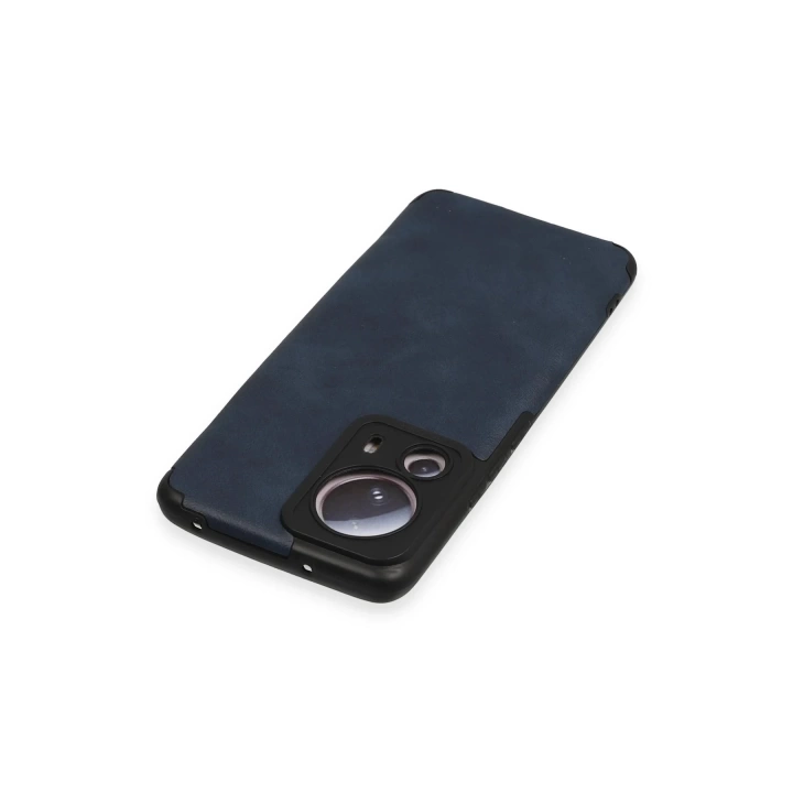 BFS  Xiaomi Mi 13 Lite Kılıf Loop Deri Silikon - Lacivert