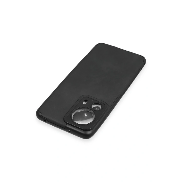 BFS Xiaomi Mi 13 Lite Kılıf Loop Deri Silikon - Siyah