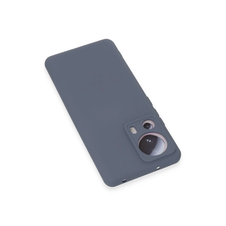 BFS  Xiaomi Mi 13 Lite Kılıf Nano içi Kadife Silikon - Gri