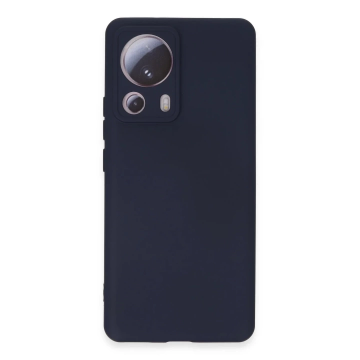 BFS  Xiaomi Mi 13 Lite Kılıf Nano içi Kadife Silikon - Lacivert
