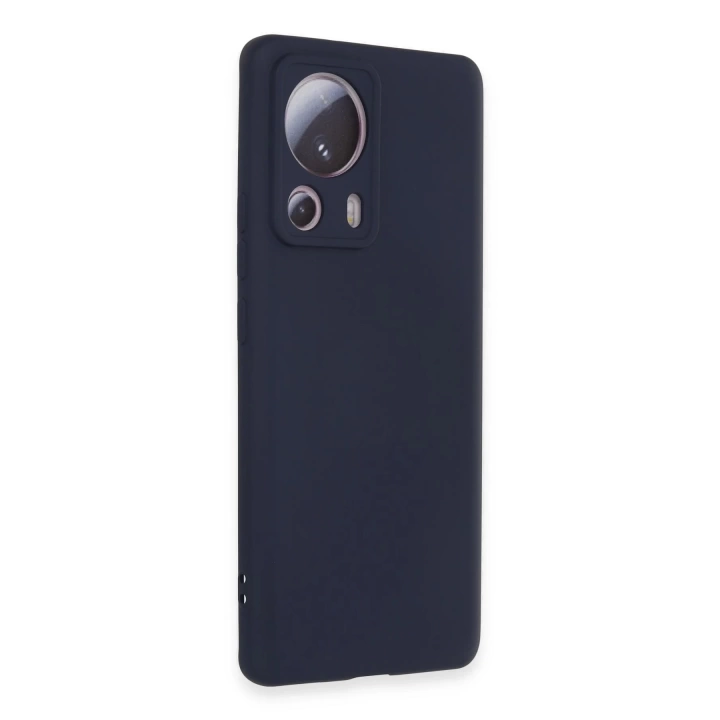 BFS  Xiaomi Mi 13 Lite Kılıf Nano içi Kadife Silikon - Lacivert