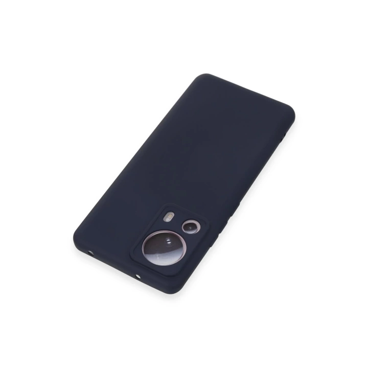 BFS  Xiaomi Mi 13 Lite Kılıf Nano içi Kadife Silikon - Lacivert
