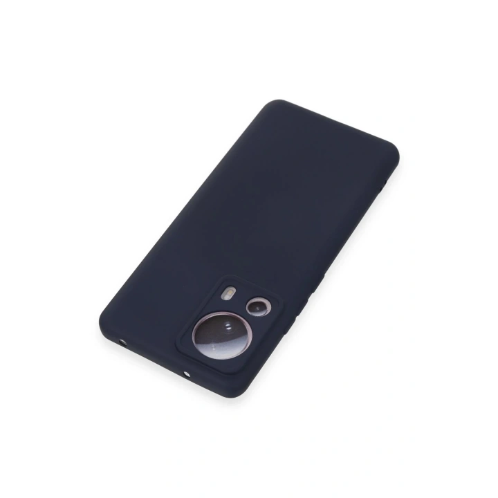 BFS Xiaomi Mi 13 Lite Kılıf Nano içi Kadife Silikon - Lacivert