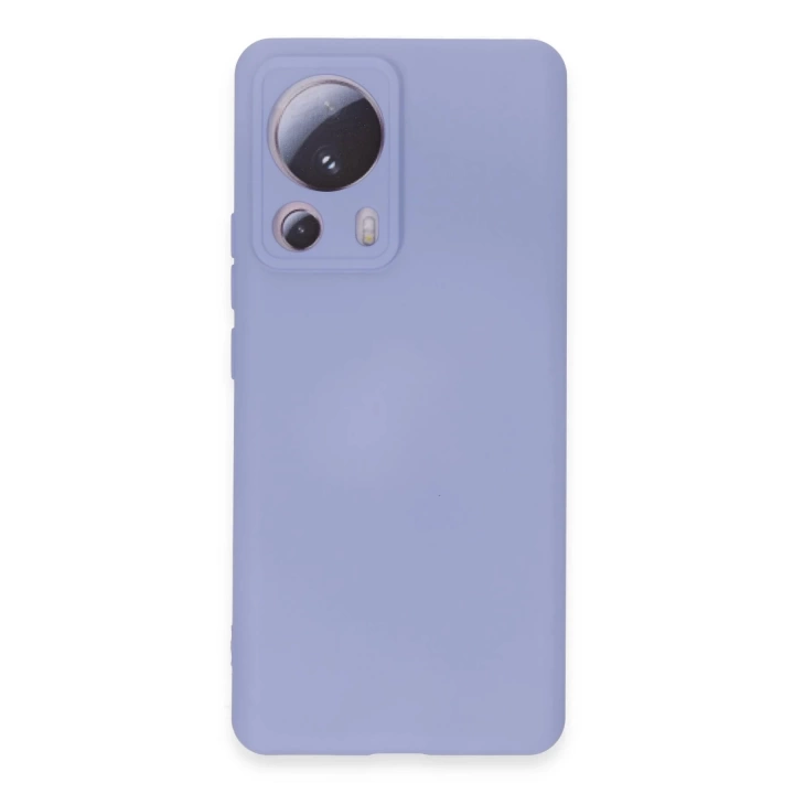 BFS  Xiaomi Mi 13 Lite Kılıf Nano içi Kadife Silikon - Lila