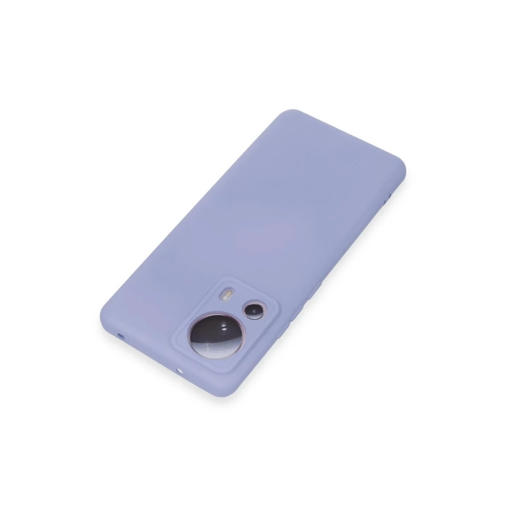 BFS  Xiaomi Mi 13 Lite Kılıf Nano içi Kadife Silikon - Lila
