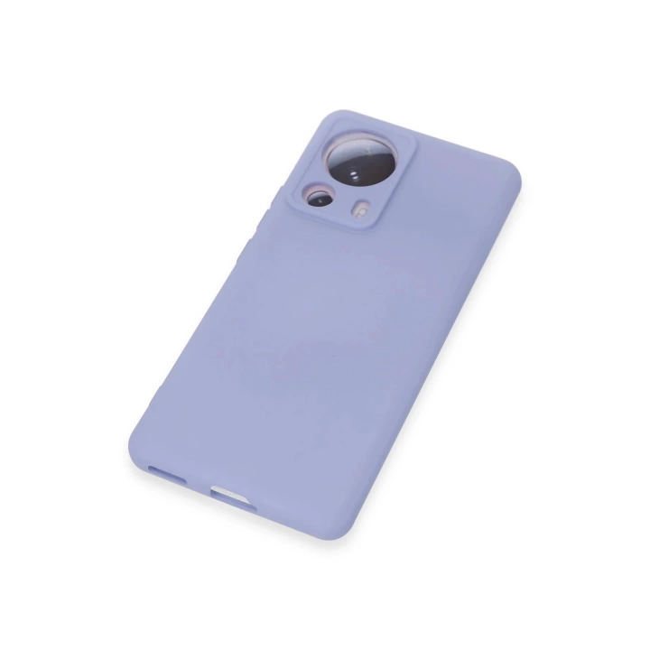 BFS  Xiaomi Mi 13 Lite Kılıf Nano içi Kadife Silikon - Lila