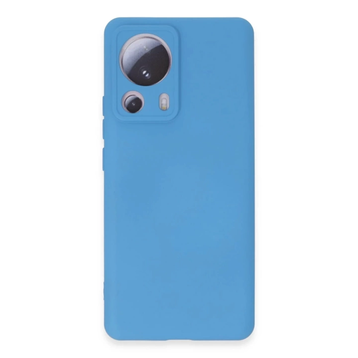 BFS  Xiaomi Mi 13 Lite Kılıf Nano içi Kadife Silikon - Mavi