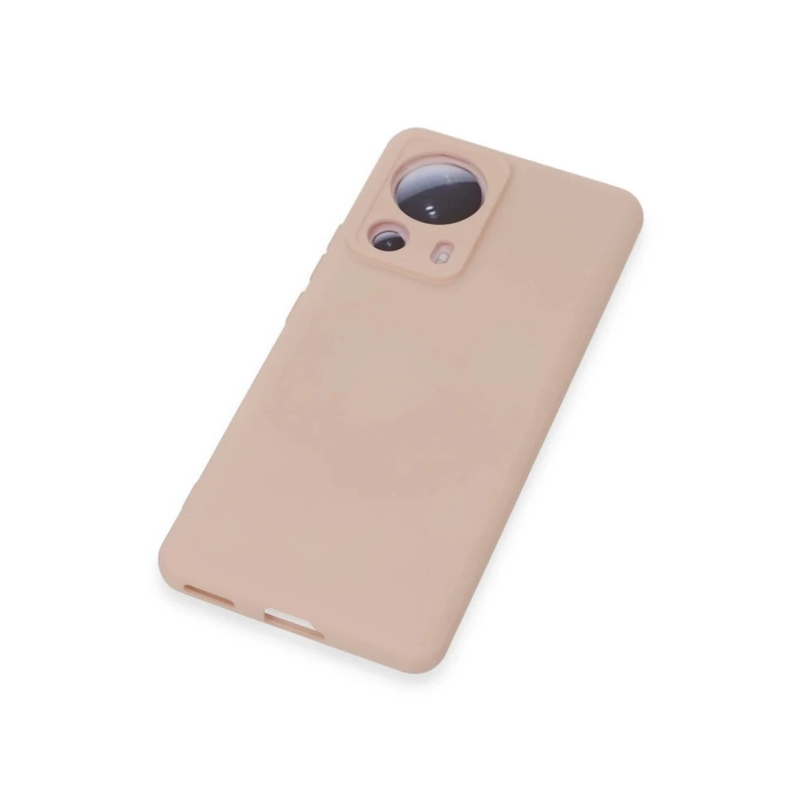 BFS  Xiaomi Mi 13 Lite Kılıf Nano içi Kadife Silikon - Pudra