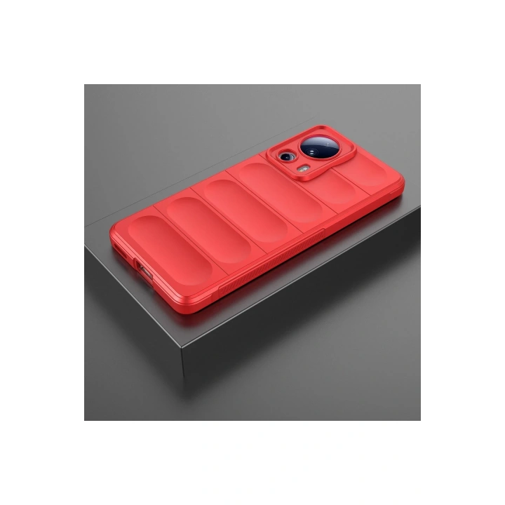 BFS  Xiaomi Mi 13 Lite Kılıf Optimum Silikon - Kırmızı