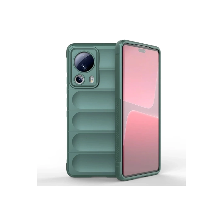 BFS  Xiaomi Mi 13 Lite Kılıf Optimum Silikon - Koyu Yeşil