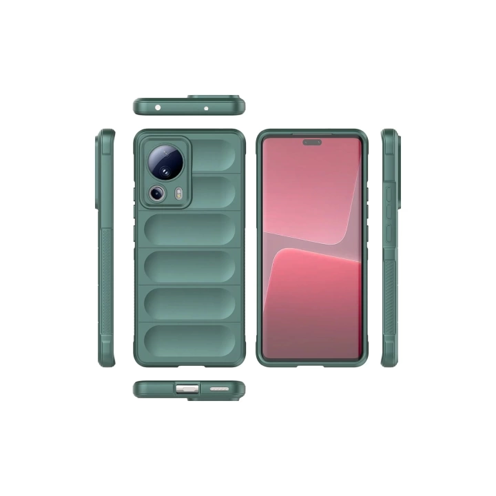 BFS  Xiaomi Mi 13 Lite Kılıf Optimum Silikon - Koyu Yeşil