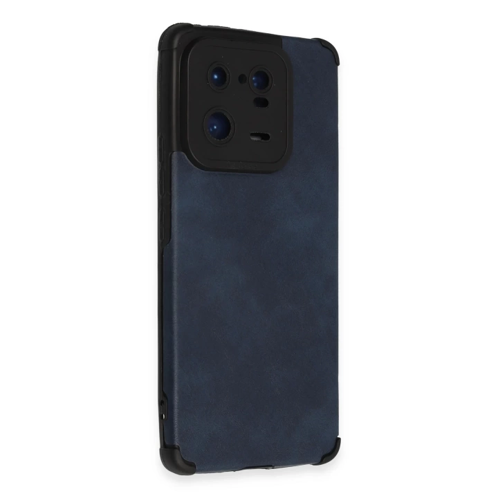 BFS  Xiaomi Mi 13 Pro Kılıf Loop Deri Silikon - Lacivert