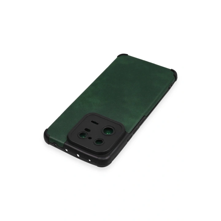 BFS  Xiaomi Mi 13 Pro Kılıf Loop Deri Silikon - Yeşil