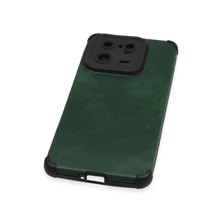 BFS  Xiaomi Mi 13 Pro Kılıf Loop Deri Silikon - Yeşil