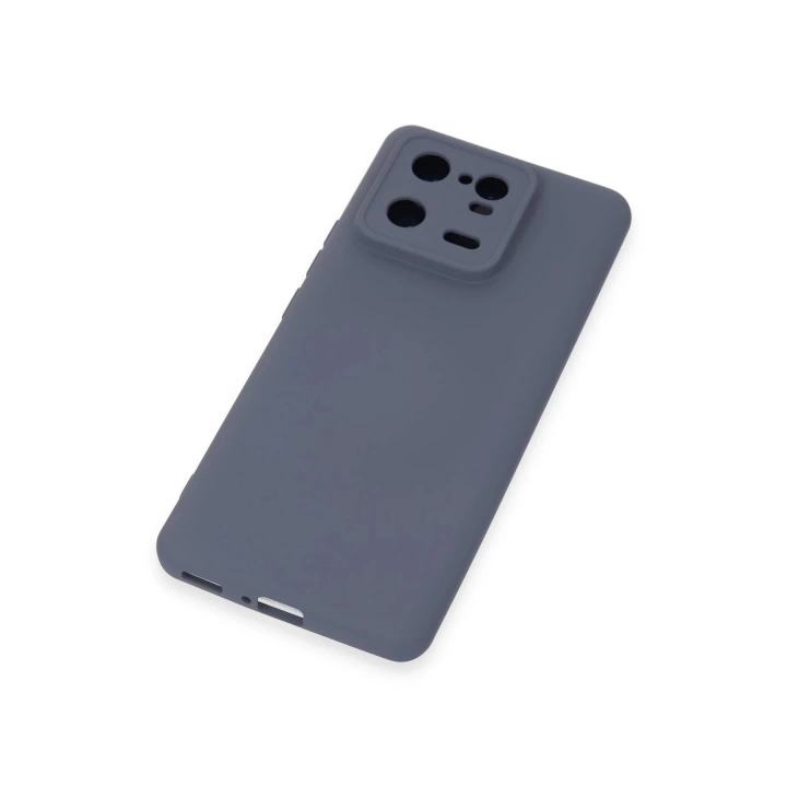 BFS  Xiaomi Mi 13 Pro Kılıf Nano içi Kadife Silikon - Gri