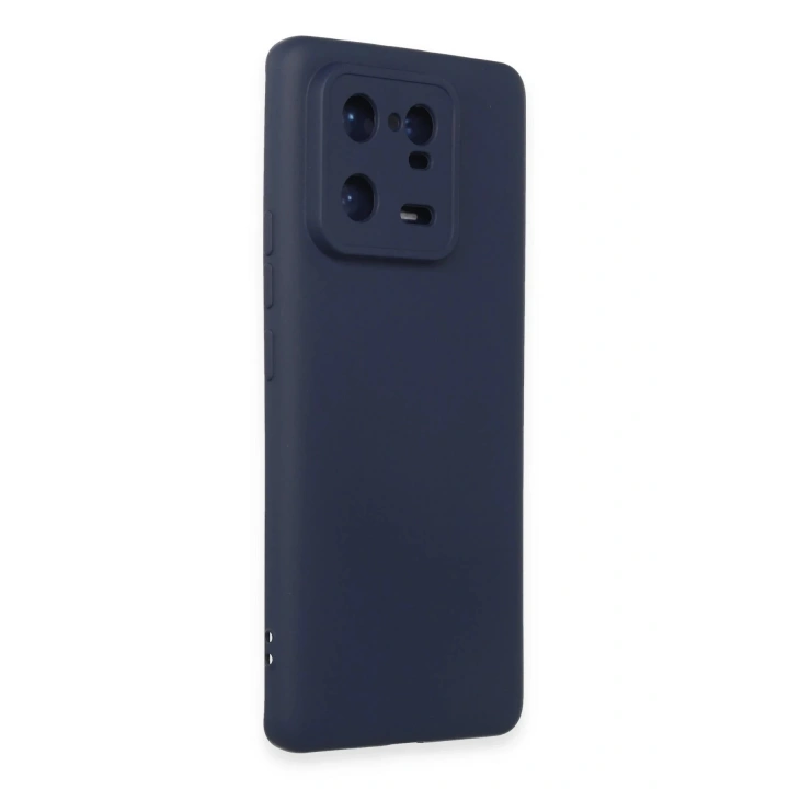 BFS Xiaomi Mi 13 Pro Kılıf Nano içi Kadife Silikon - Lacivert