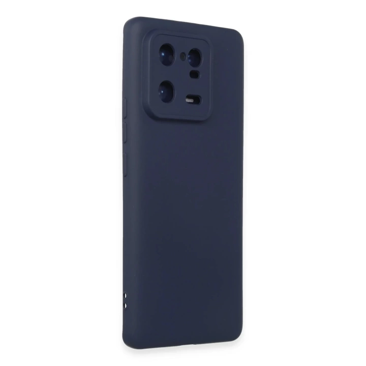 BFS  Xiaomi Mi 13 Pro Kılıf Nano içi Kadife Silikon - Lacivert