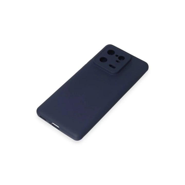 BFS  Xiaomi Mi 13 Pro Kılıf Nano içi Kadife Silikon - Lacivert