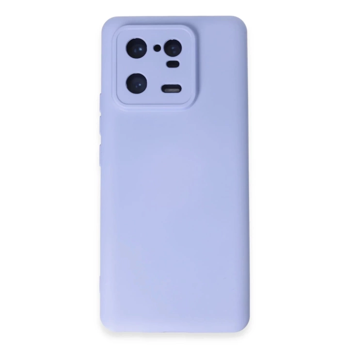 BFS  Xiaomi Mi 13 Pro Kılıf Nano içi Kadife Silikon - Lila