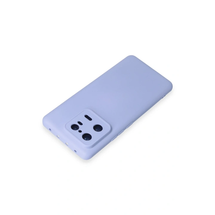 BFS  Xiaomi Mi 13 Pro Kılıf Nano içi Kadife Silikon - Lila