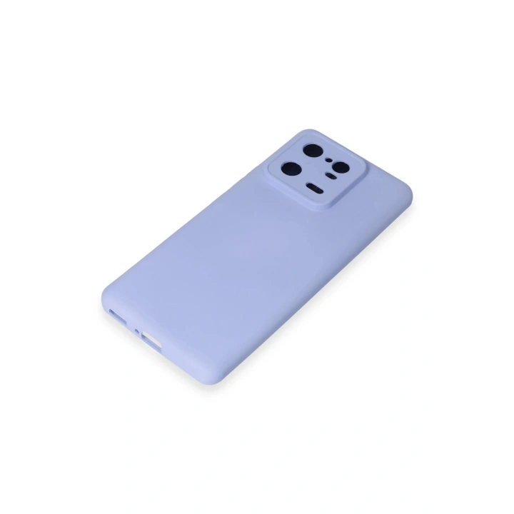 BFS Xiaomi Mi 13 Pro Kılıf Nano içi Kadife Silikon - Lila