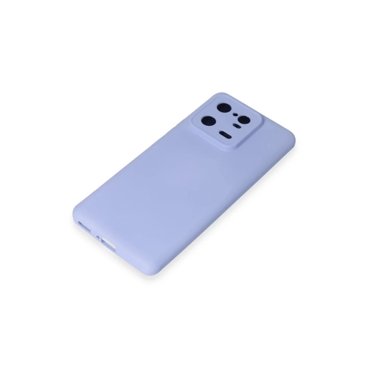 BFS  Xiaomi Mi 13 Pro Kılıf Nano içi Kadife Silikon - Lila