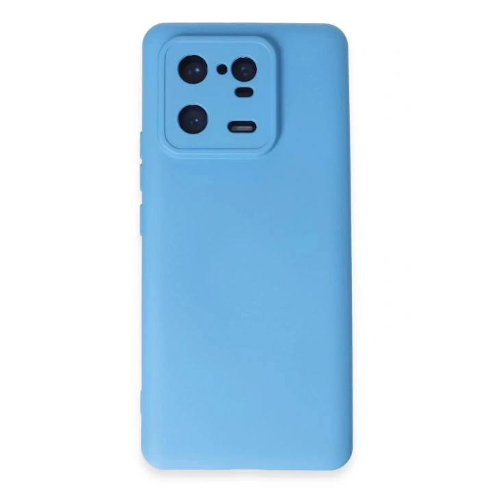 BFS Xiaomi Mi 13 Pro Kılıf Nano içi Kadife Silikon - Mavi