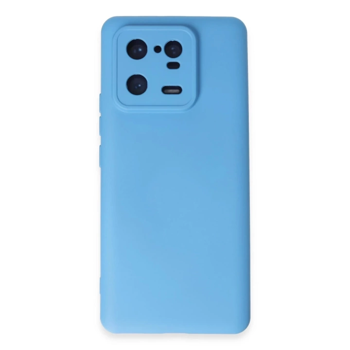 BFS  Xiaomi Mi 13 Pro Kılıf Nano içi Kadife Silikon - Mavi
