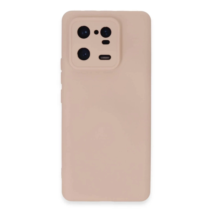 BFS  Xiaomi Mi 13 Pro Kılıf Nano içi Kadife Silikon - Pudra