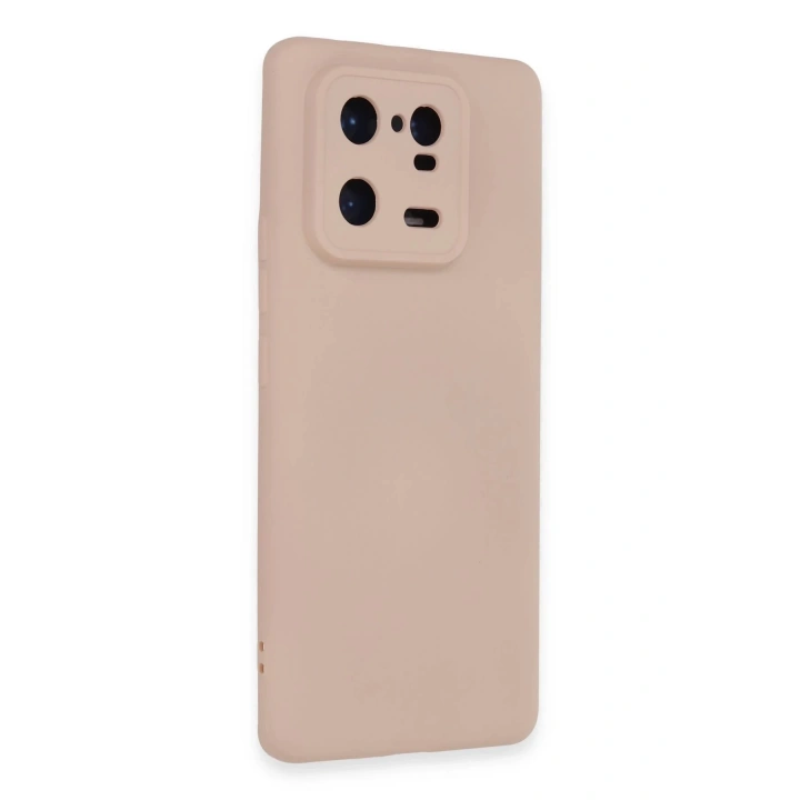 BFS  Xiaomi Mi 13 Pro Kılıf Nano içi Kadife Silikon - Pudra