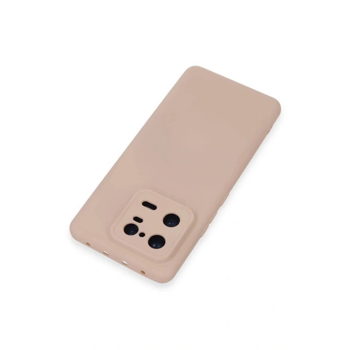 BFS  Xiaomi Mi 13 Pro Kılıf Nano içi Kadife Silikon - Pudra