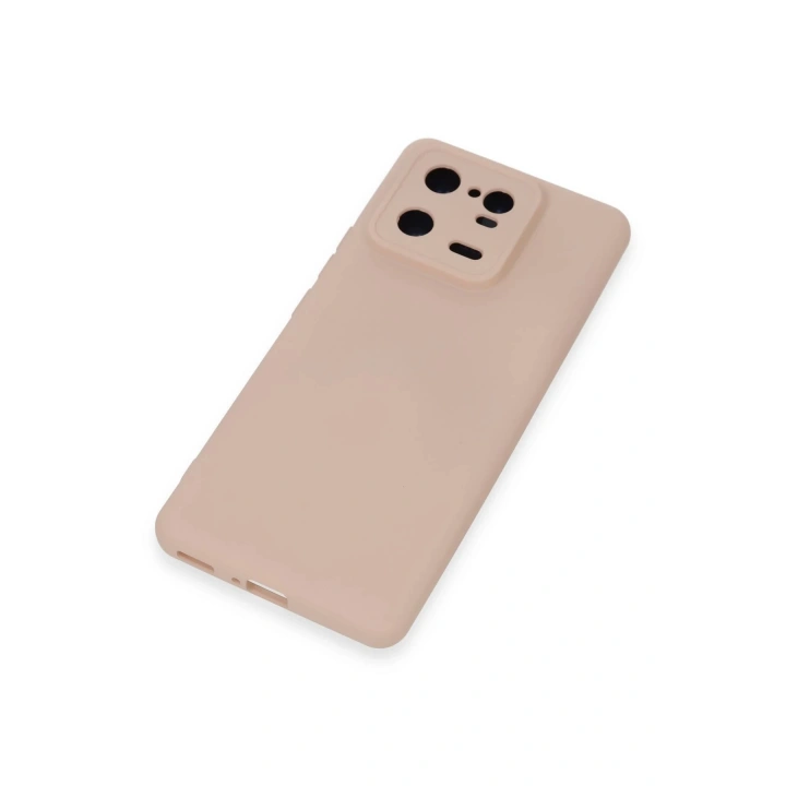 BFS  Xiaomi Mi 13 Pro Kılıf Nano içi Kadife Silikon - Pudra