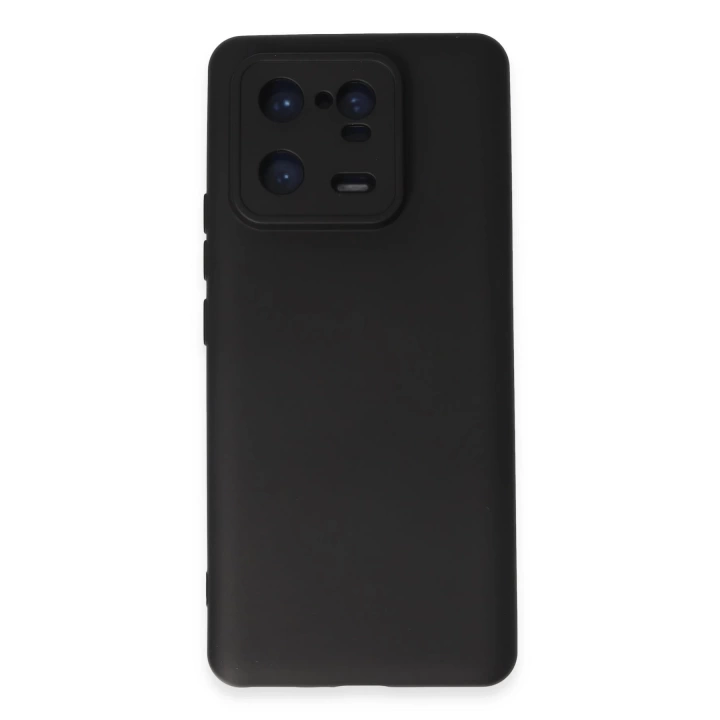 BFS  Xiaomi Mi 13 Pro Kılıf Nano içi Kadife Silikon - Siyah