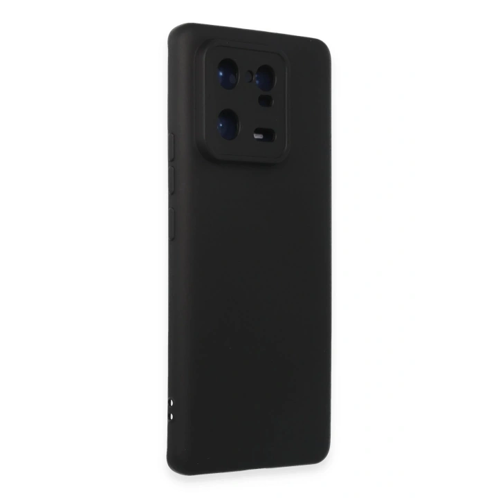 BFS  Xiaomi Mi 13 Pro Kılıf Nano içi Kadife Silikon - Siyah