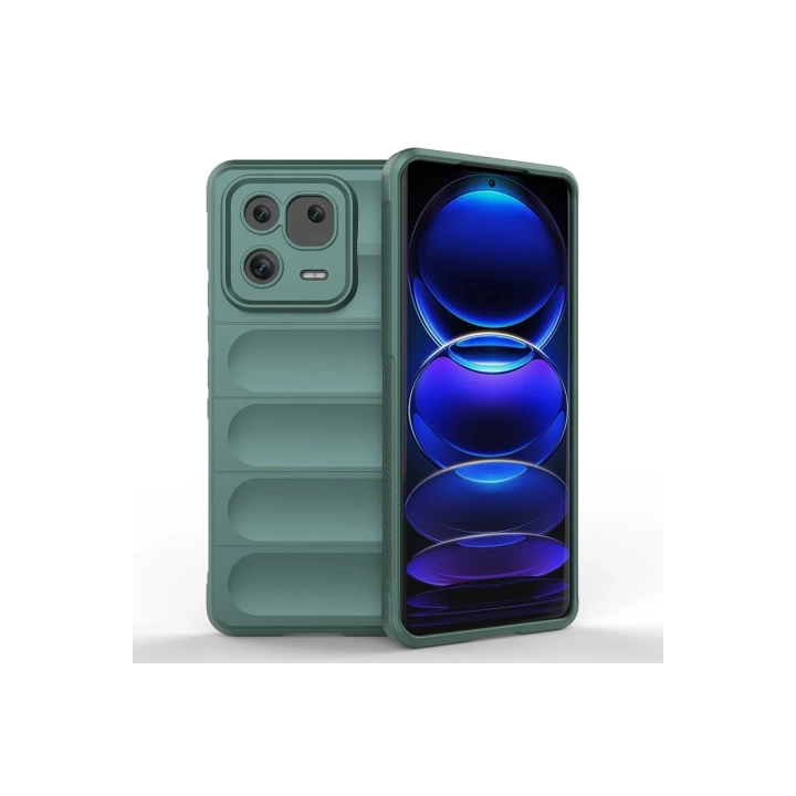 BFS  Xiaomi Mi 13 Pro Kılıf Optimum Silikon - Koyu Yeşil