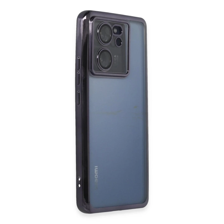 BFS  Xiaomi Mi 13T Kılıf Razer Lensli Silikon - Mor