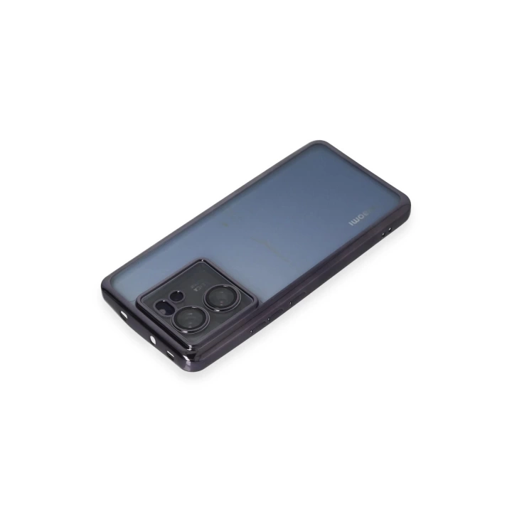 BFS  Xiaomi Mi 13T Kılıf Razer Lensli Silikon - Mor