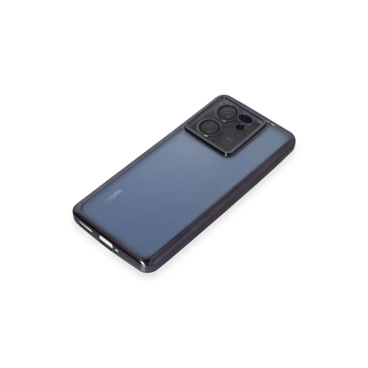 BFS  Xiaomi Mi 13T Kılıf Razer Lensli Silikon - Mor