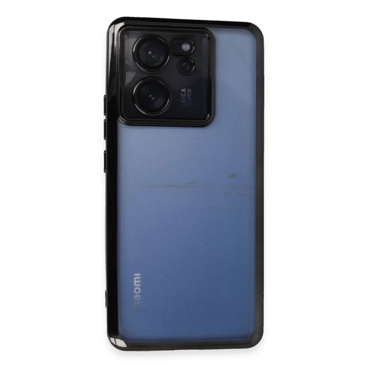 BFS  Xiaomi Mi 13T Kılıf Razer Lensli Silikon - Siyah