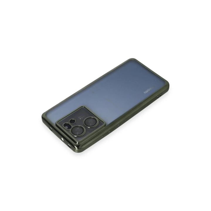 BFS  Xiaomi Mi 13T Kılıf Razer Lensli Silikon - Yeşil