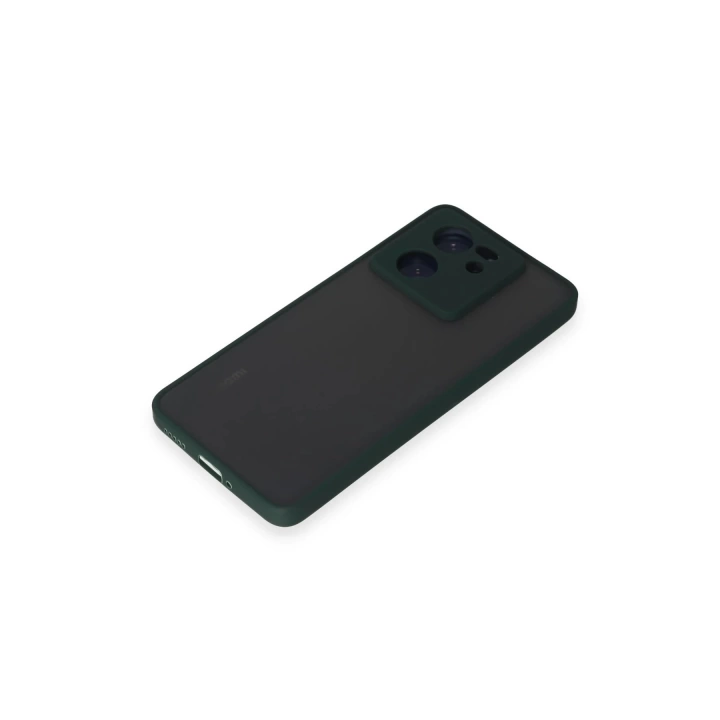 BFS  Xiaomi Mi 13T Pro Kılıf Montreal Silikon Kapak - Yeşil