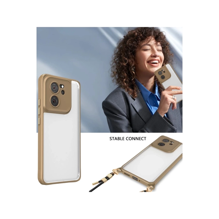 BFS  Xiaomi Mi 13T Pro Kılıf Penta Silikon Kılıf - Şeffaf