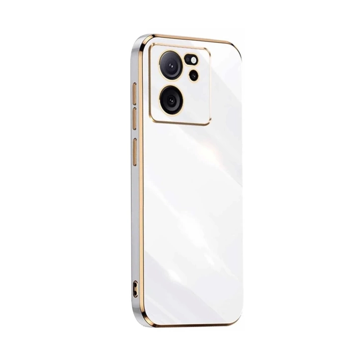 BFS Xiaomi Mi 13T Pro Kılıf Volet Silikon - Beyaz