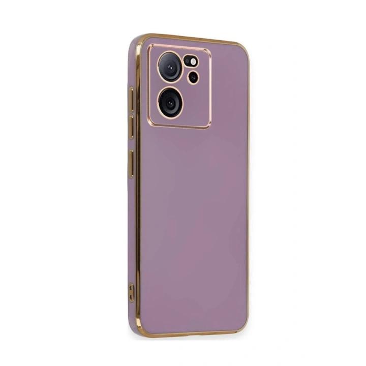 BFS Xiaomi Mi 13T Pro Kılıf Volet Silikon - Mor