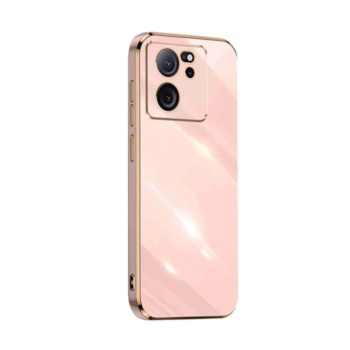 BFS Xiaomi Mi 13T Pro Kılıf Volet Silikon - Pembe