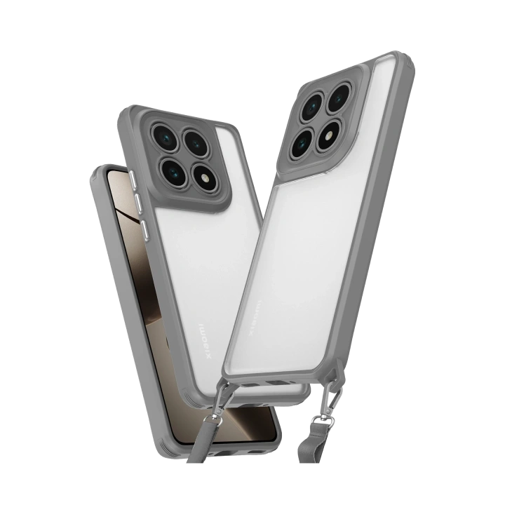 BFS  Xiaomi Mi 14T Kılıf Penta Silikon Kılıf - Titan Gri